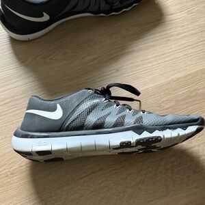 Nike Black and Gray Running Shoes
